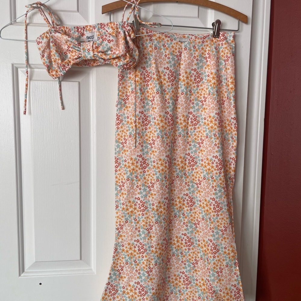 Princess Polly Floral Print Two-Piece Set